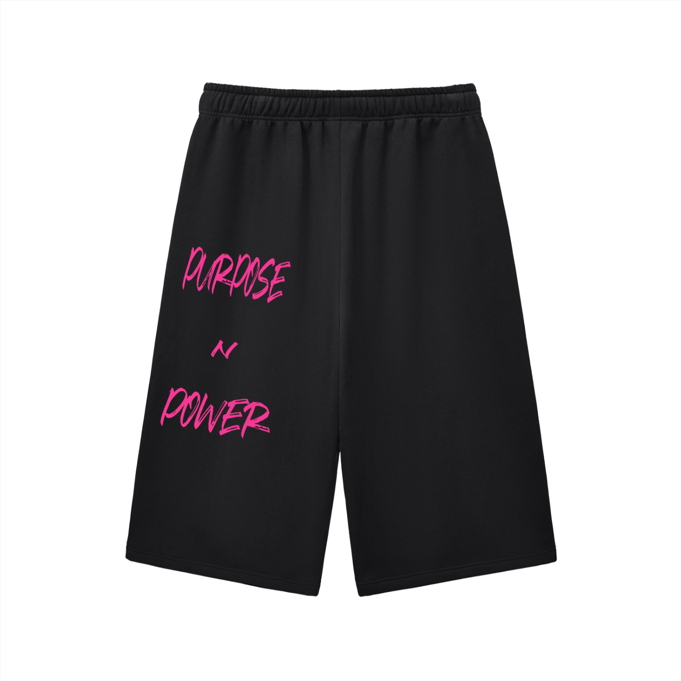 Relaxed Drawstring 3/4 Sweatpants