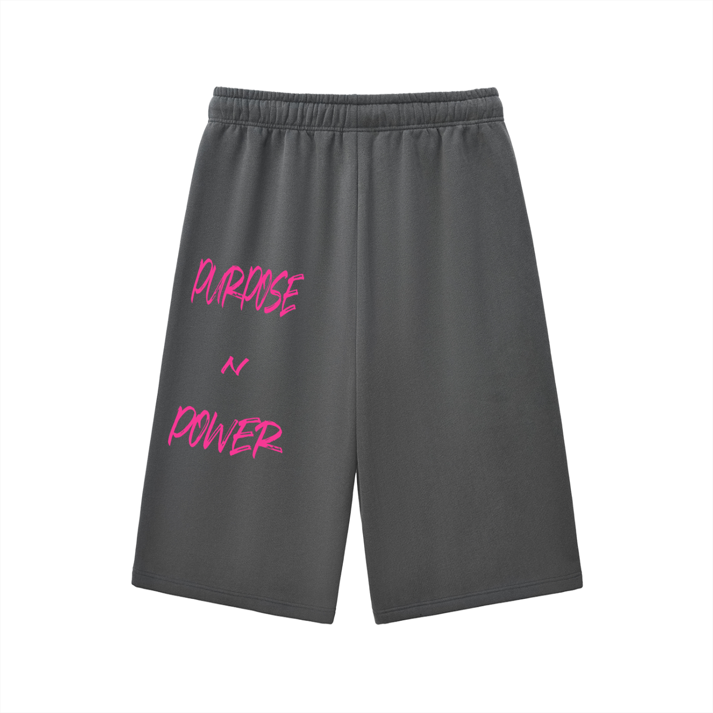 Relaxed Drawstring 3/4 Sweatpants